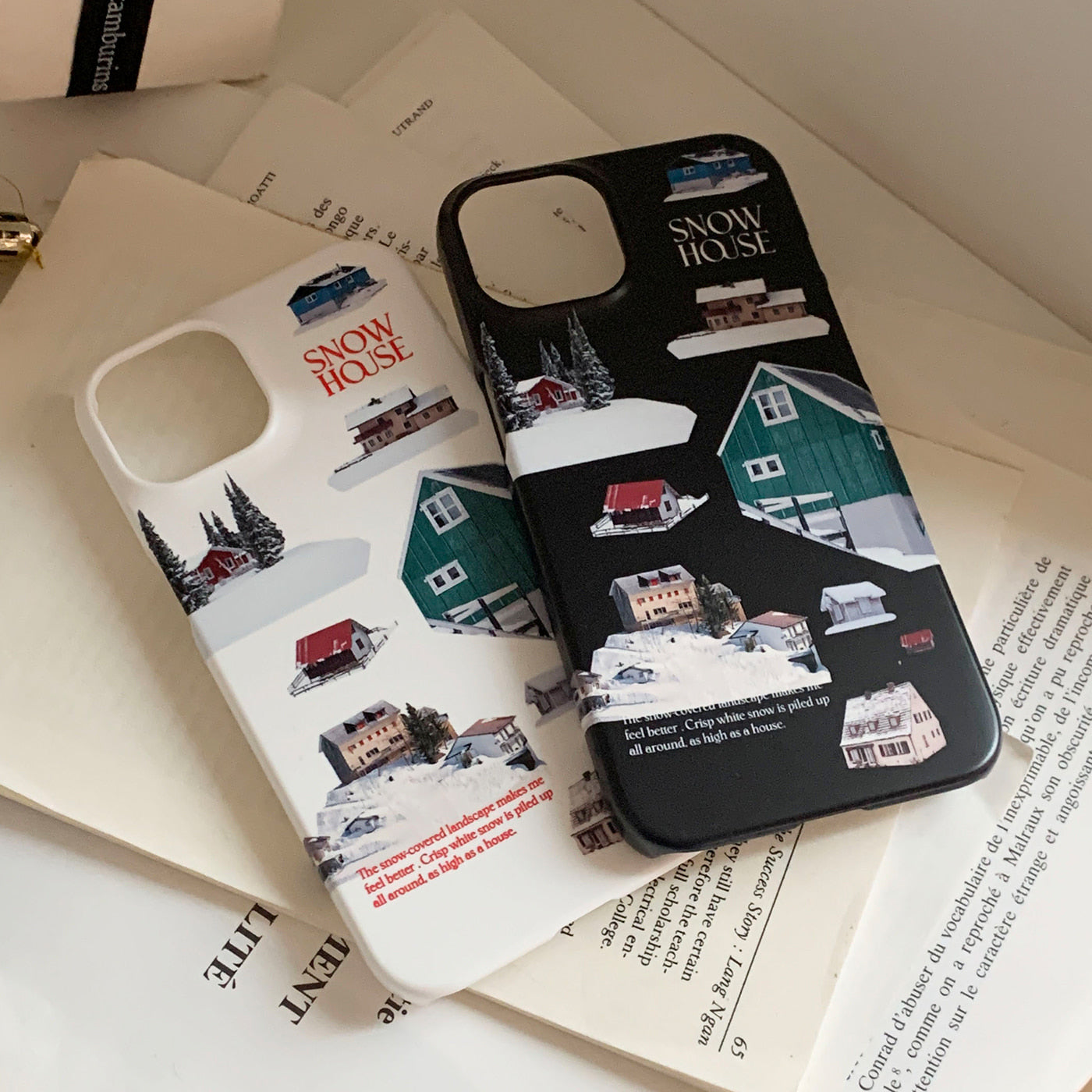 ｜Mademoment｜ Snow House Design Phone Case