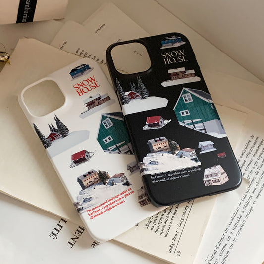 ｜Mademoment｜ Snow House Design Phone Case