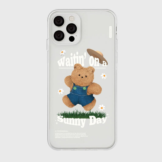 ｜THENINEMALL｜ Sunny Day Gummy Clear Phone Case (3 types)