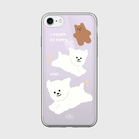 ｜THENINEMALL｜ Walk 뽀꾸 Bbokku Mirror Phone Case