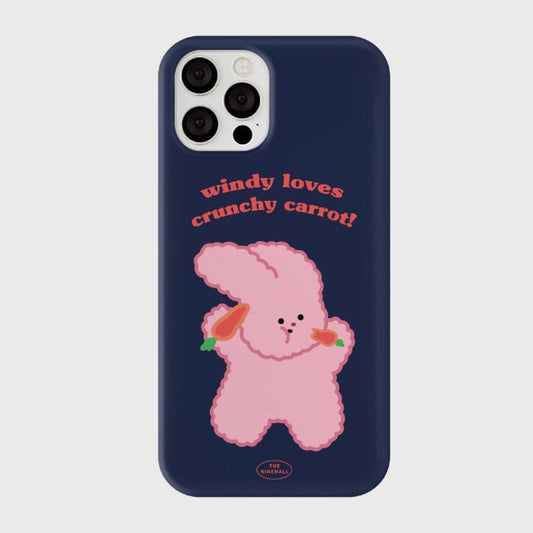 ｜THENINEMALL｜ Windy Hard Phone Case (2 types)