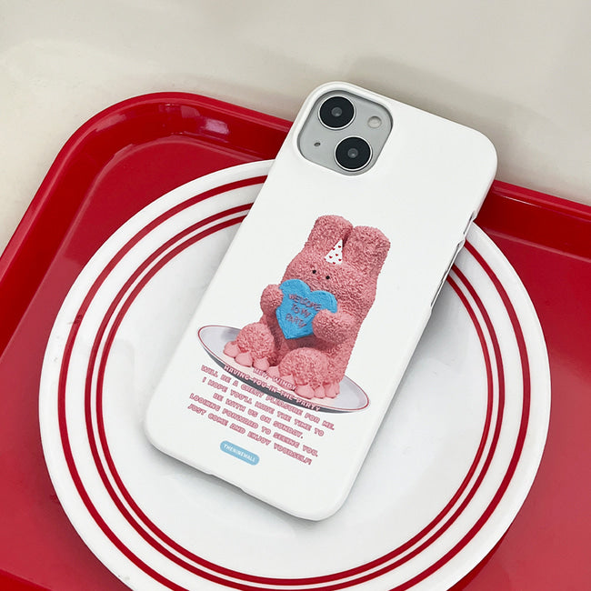 ｜THENINEMALL｜ Windy Cake Hard Phone Case (2 types)